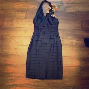 JS Collections Black Cocktail Dress. Size 6.
